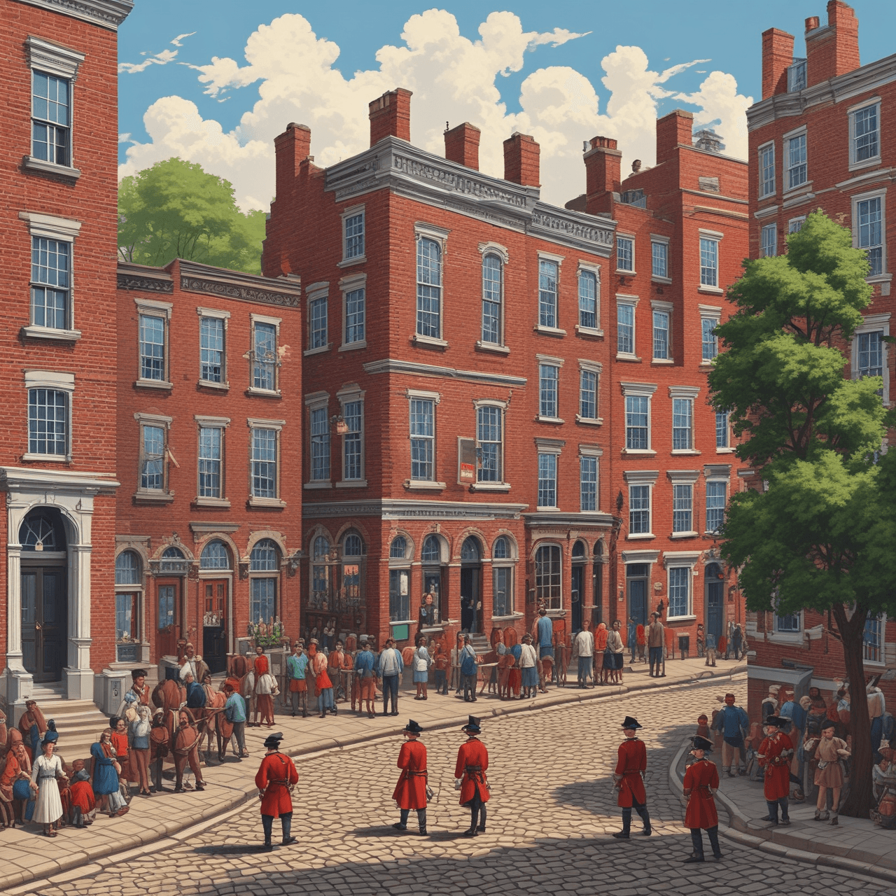 Revolutionary Run: Tea Party Edition game banner