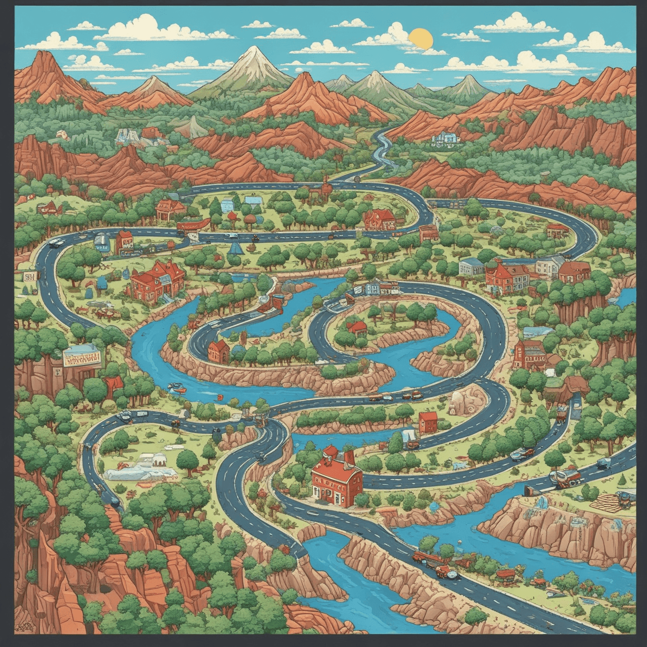 State Capital Sprint game banner