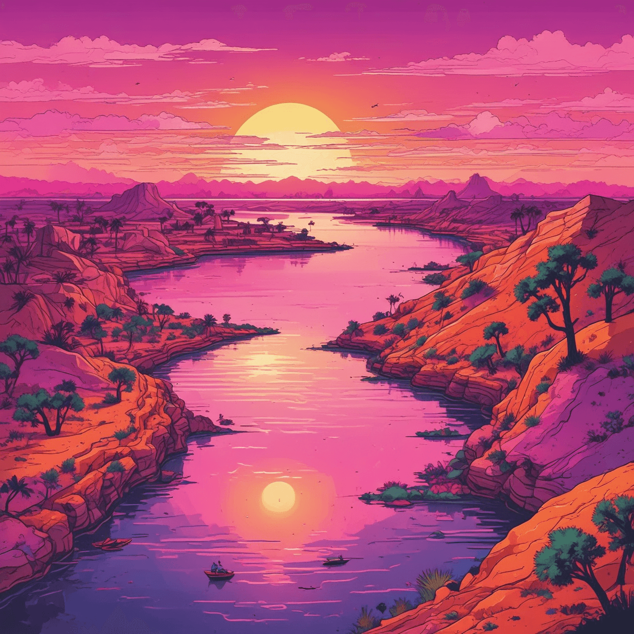 Mali's Bridge of Knowledge game banner