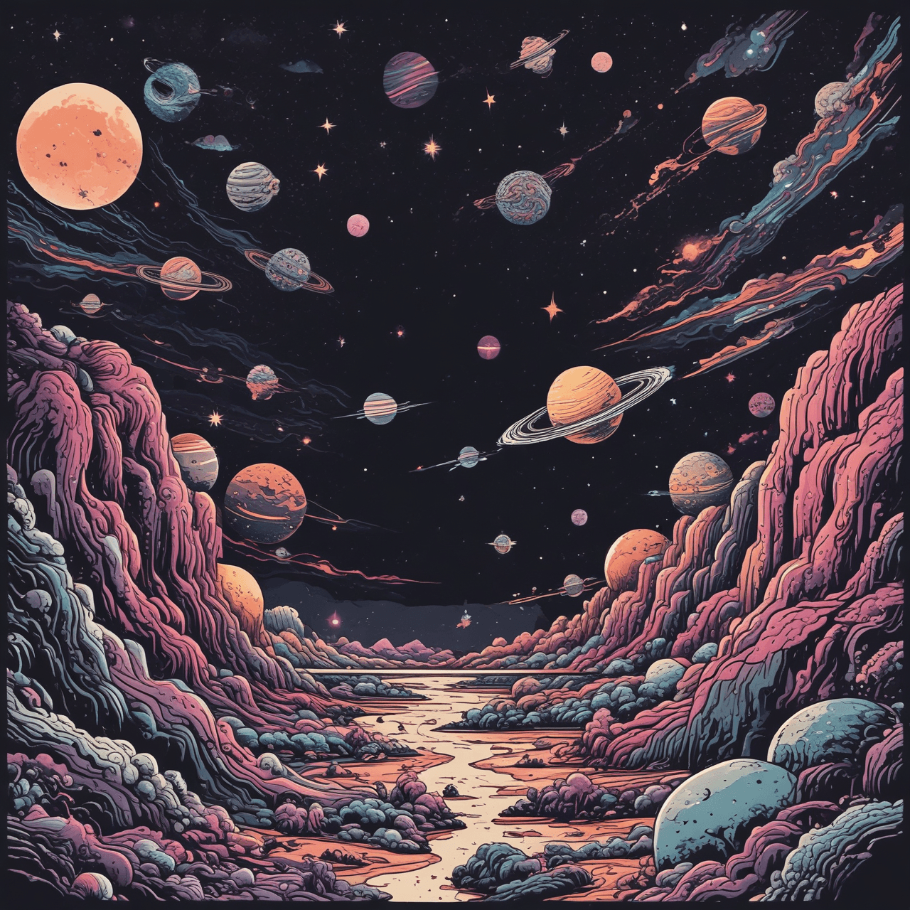 Cosmic Runner Quiz game banner