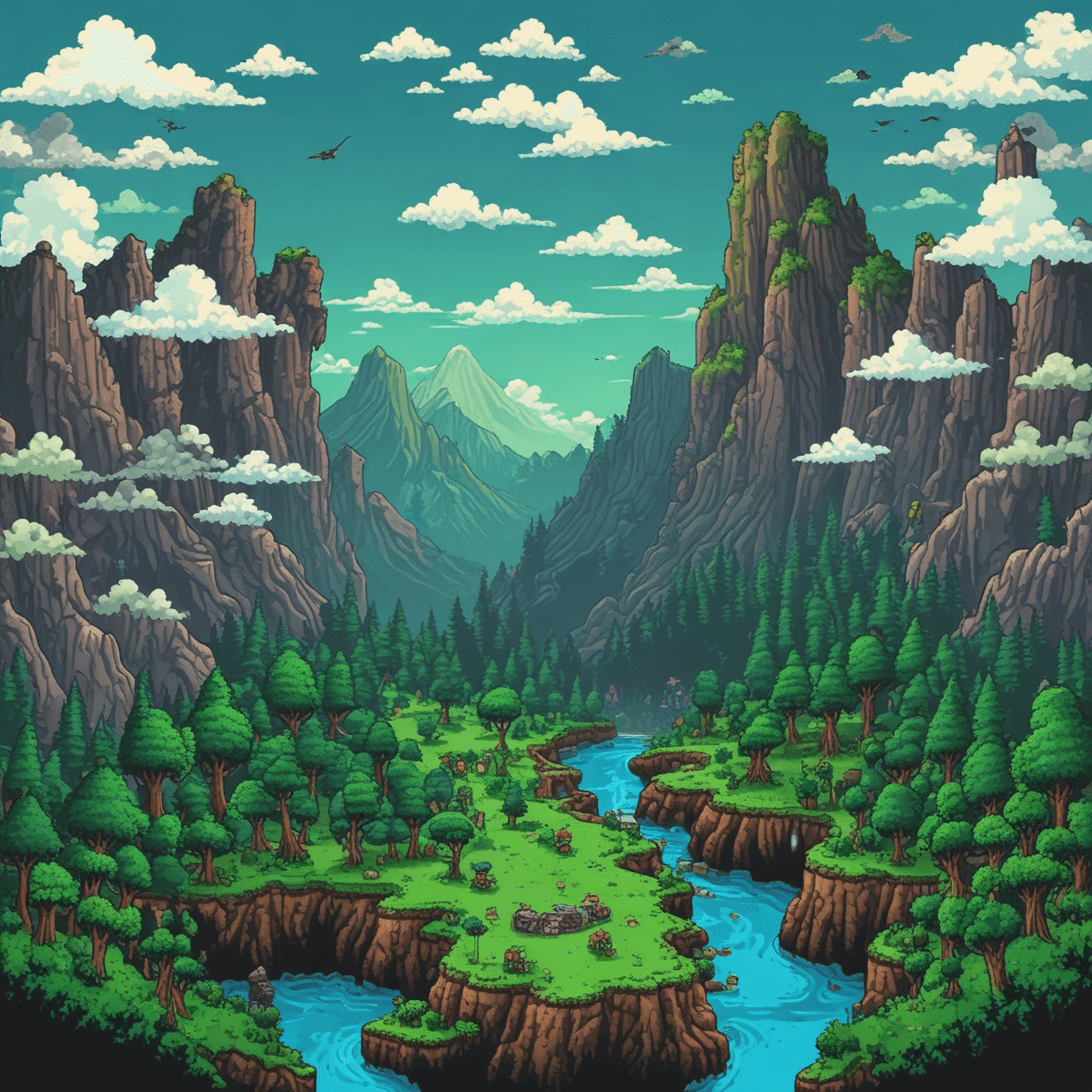 Terraria Jump game banner