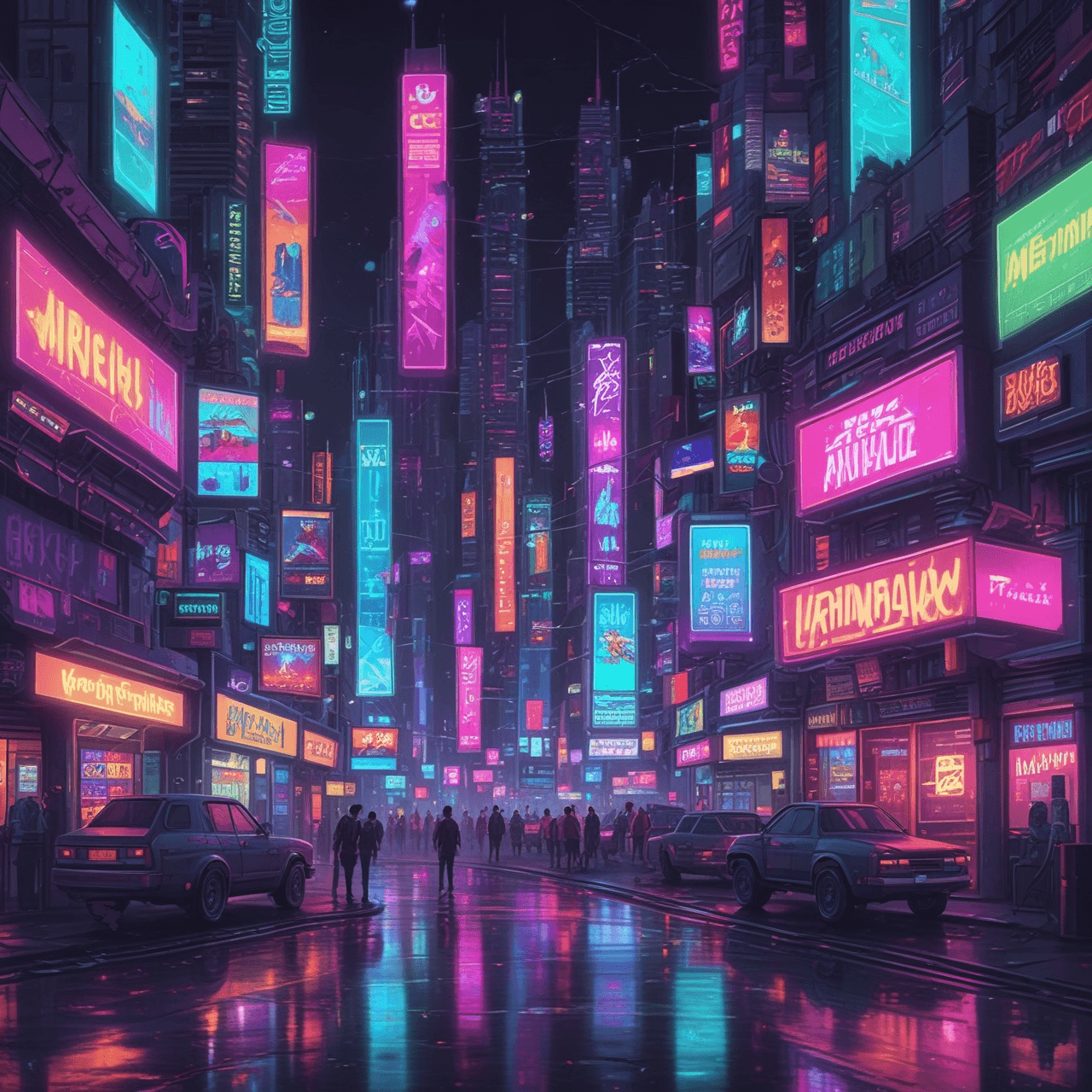 Cyberpunk Java Runner game banner
