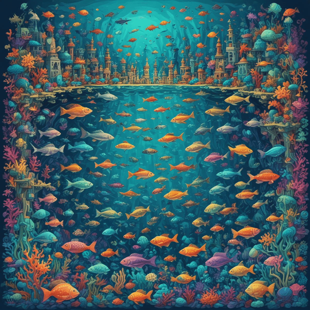 Oceanic Chess Showdown game banner