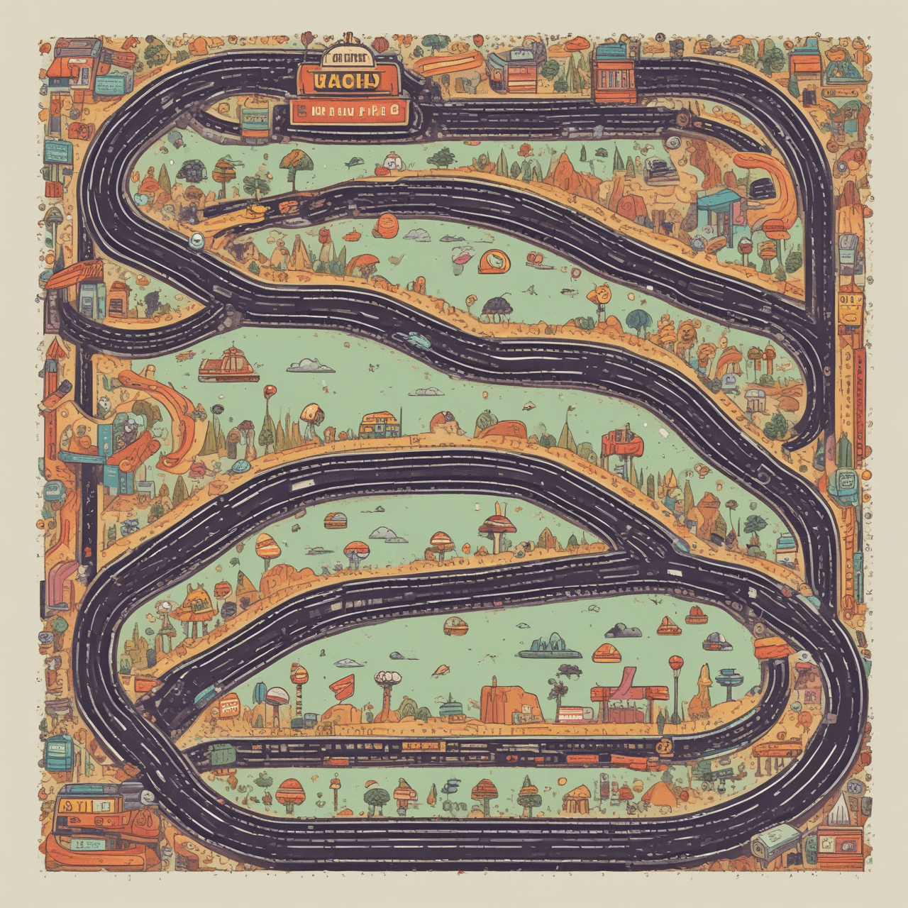 Self-Esteem Speedway game banner