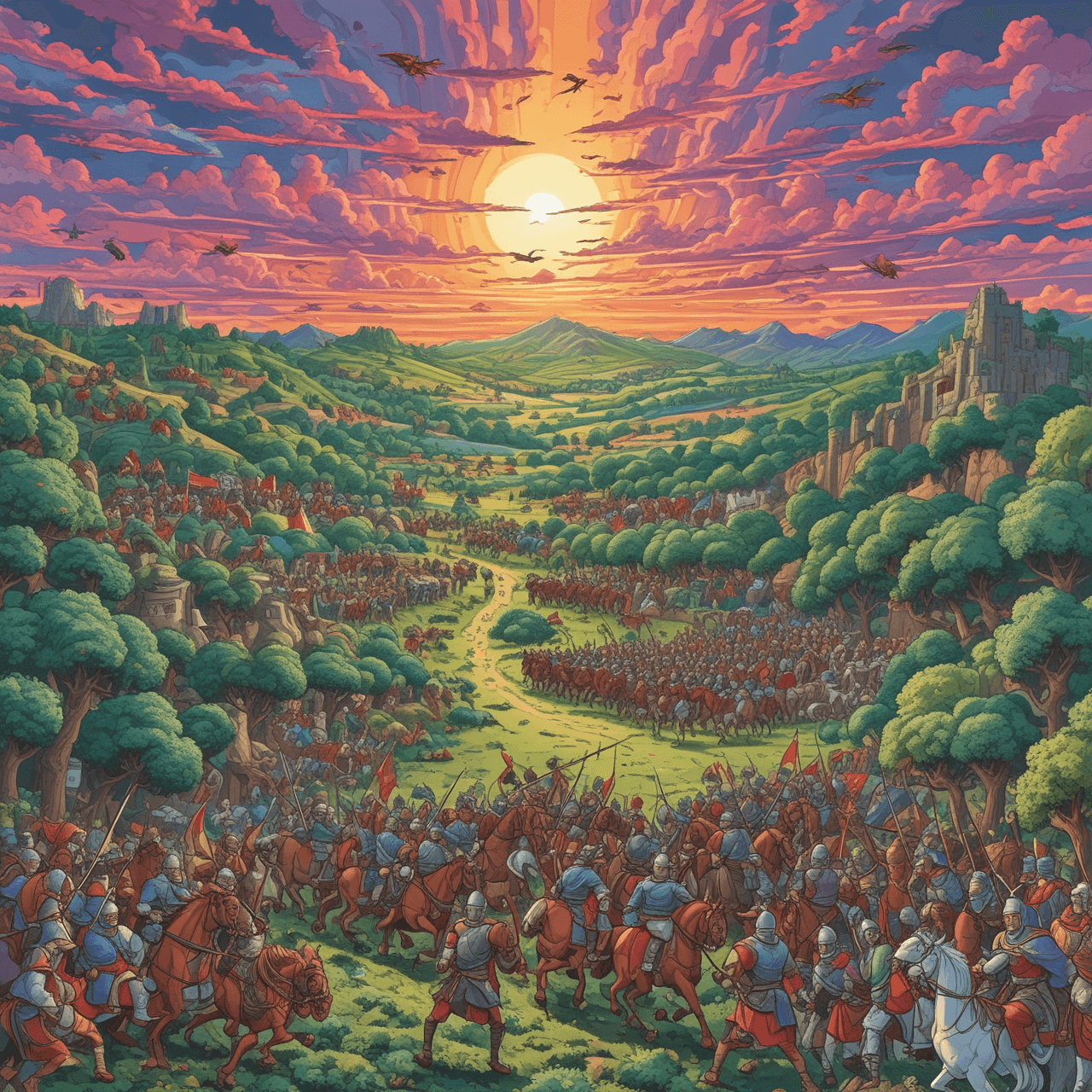 Conqueror's Jetpack Saga game banner