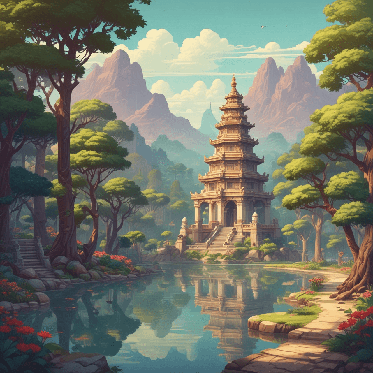 Path to Dharma Runner game banner