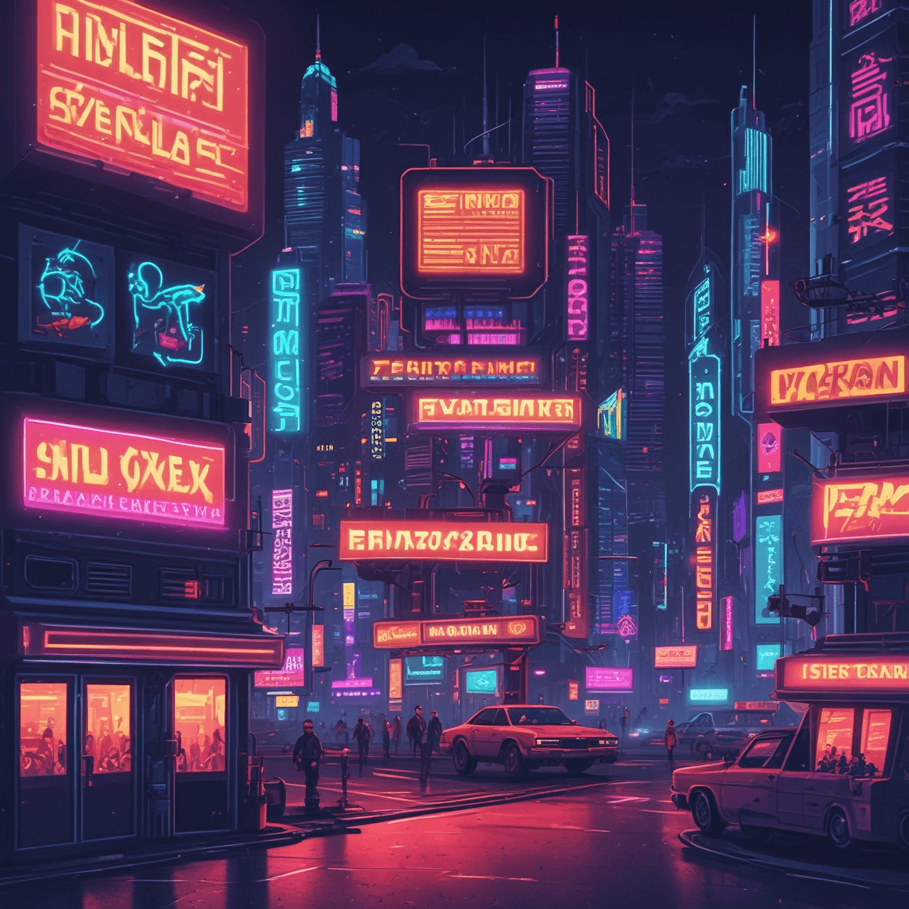 Govt. Run: Cyberpunk Edition game banner