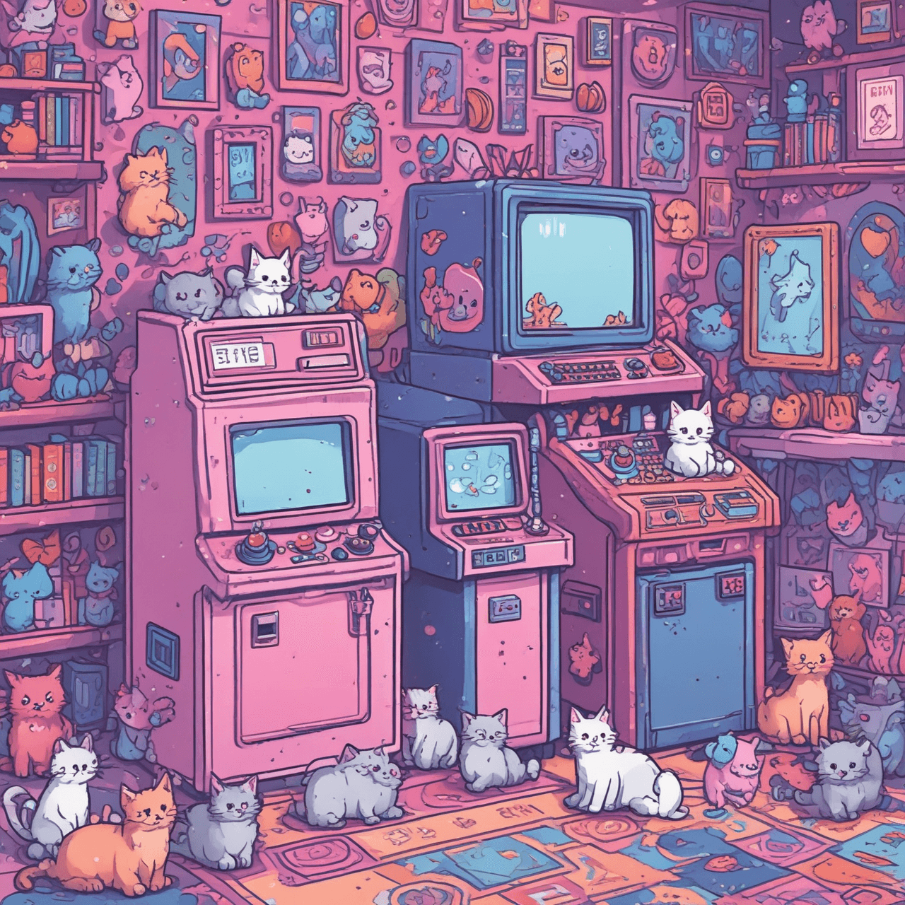 Meowiosis: La Carrera de Boba Celular game banner