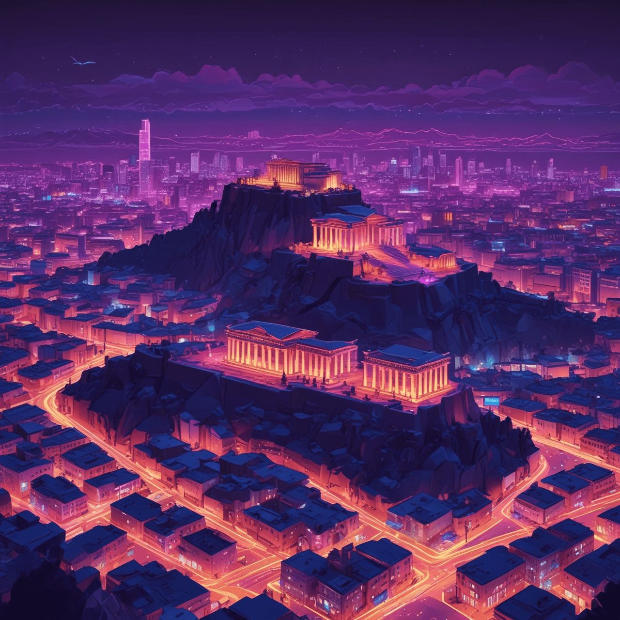 Greek Quiz Defenders game banner