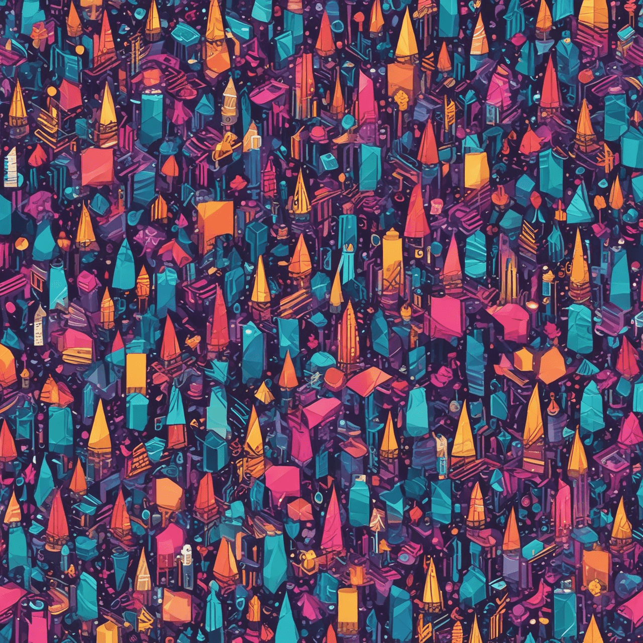 Jetpack Geometry Adventure game banner