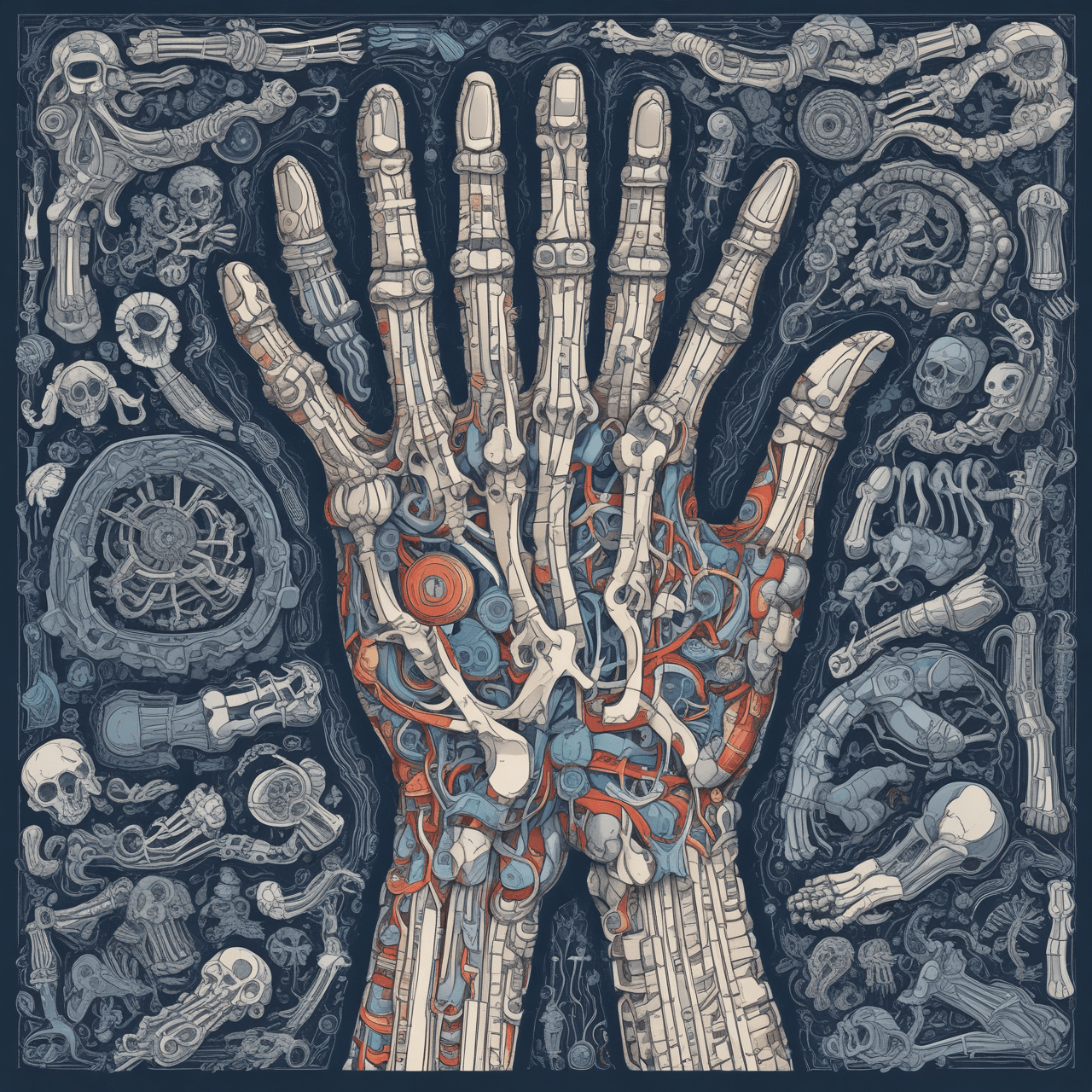 Hand Anatomy Dash game banner