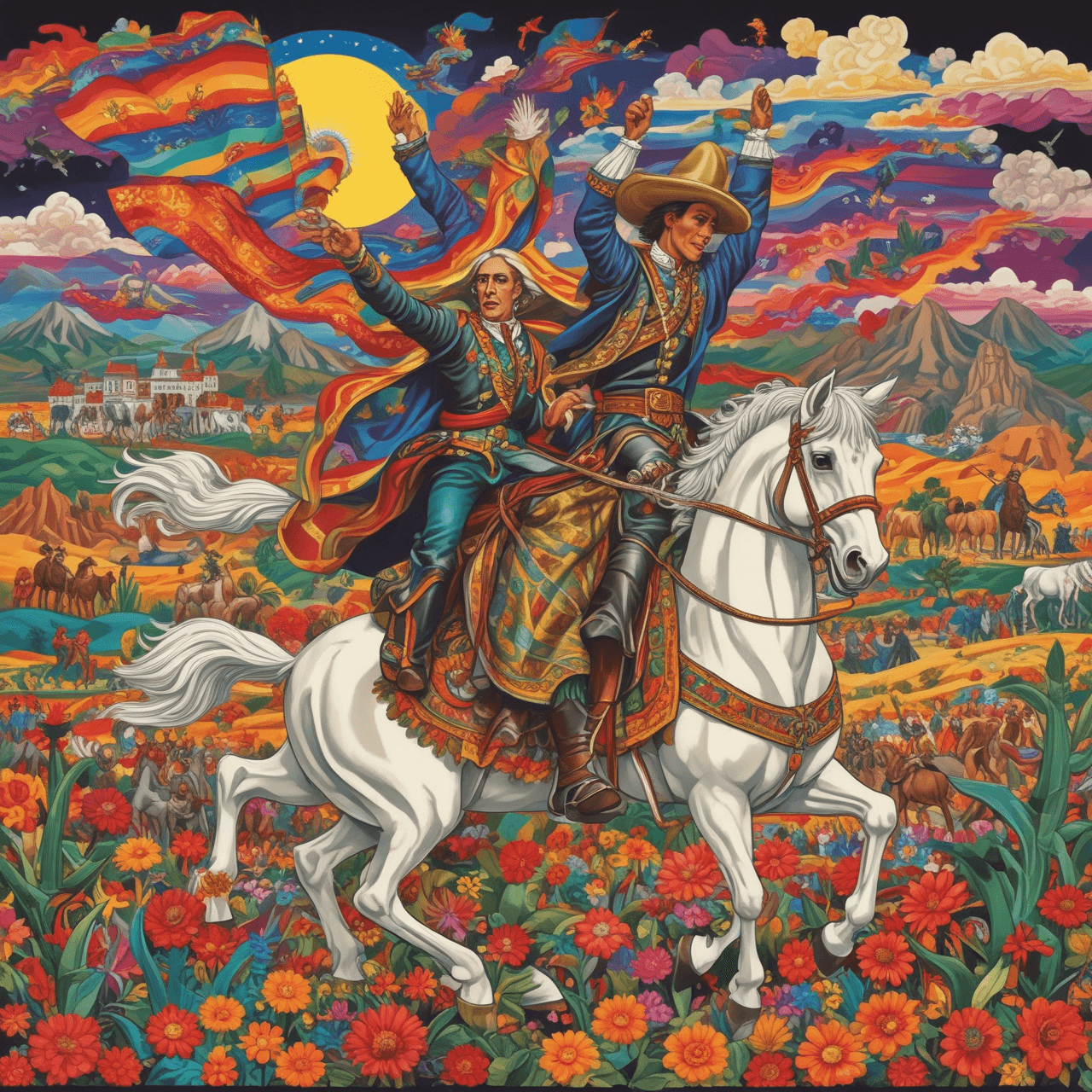 Carrera por la Independencia game banner