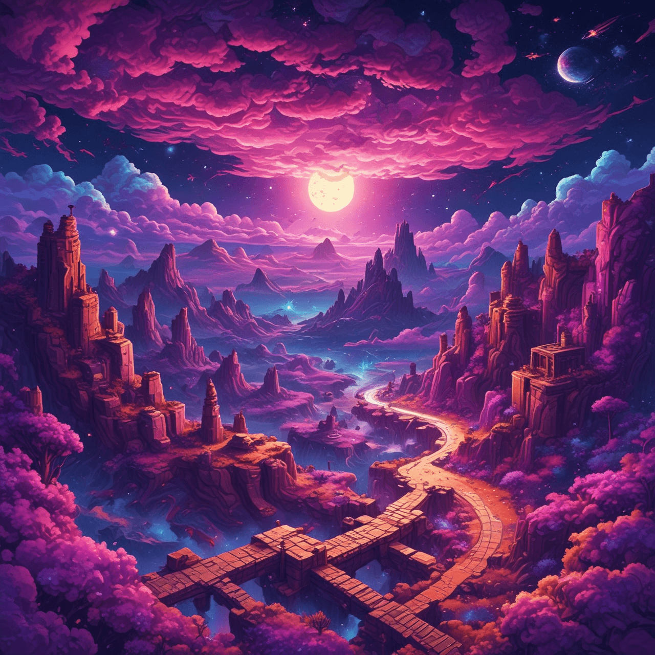 Eternal Echoes Run: The 5th Chronicle game banner