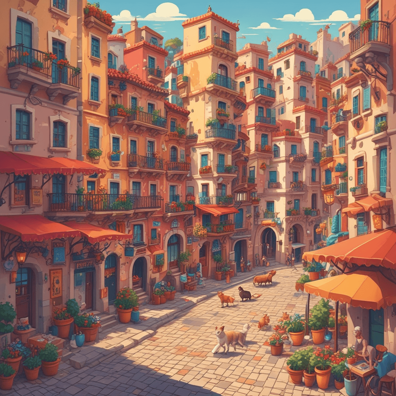 Gato Español Jump game banner