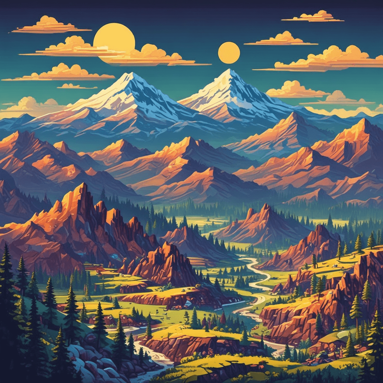 Mountain Climber Race game banner