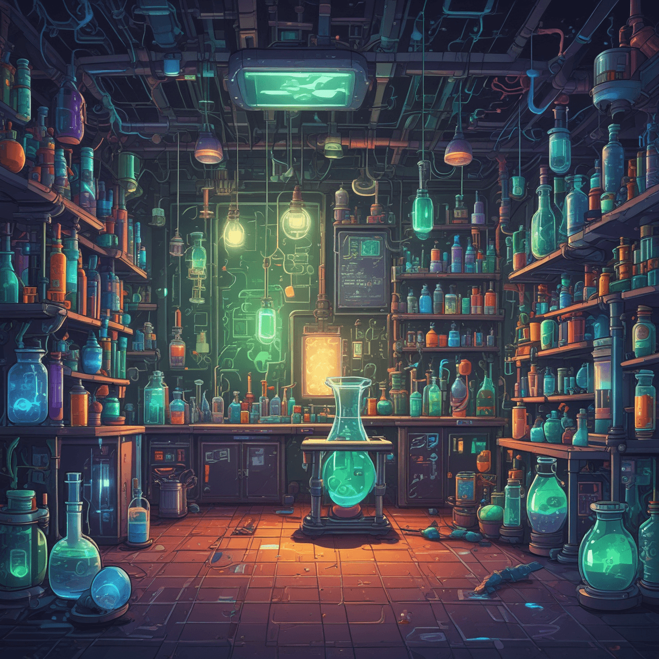 Chemical Reaction Runner game banner