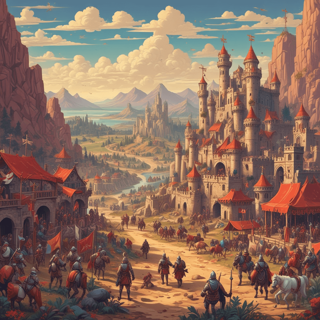 Crusader's Race game banner