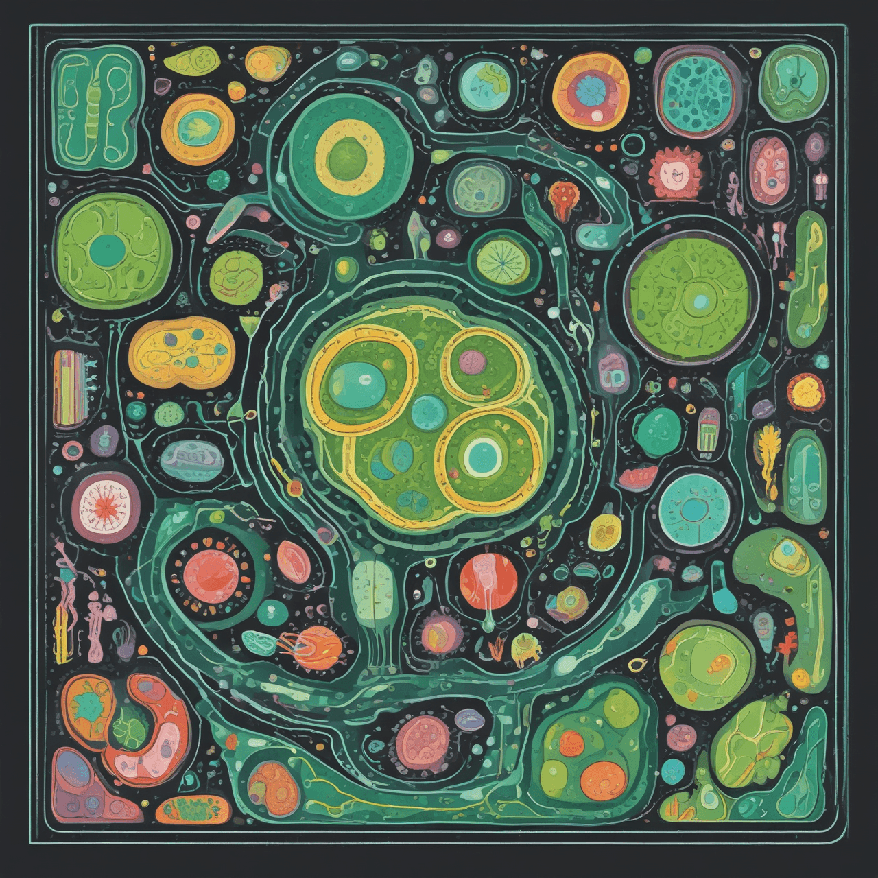 Plastid Power Run game banner