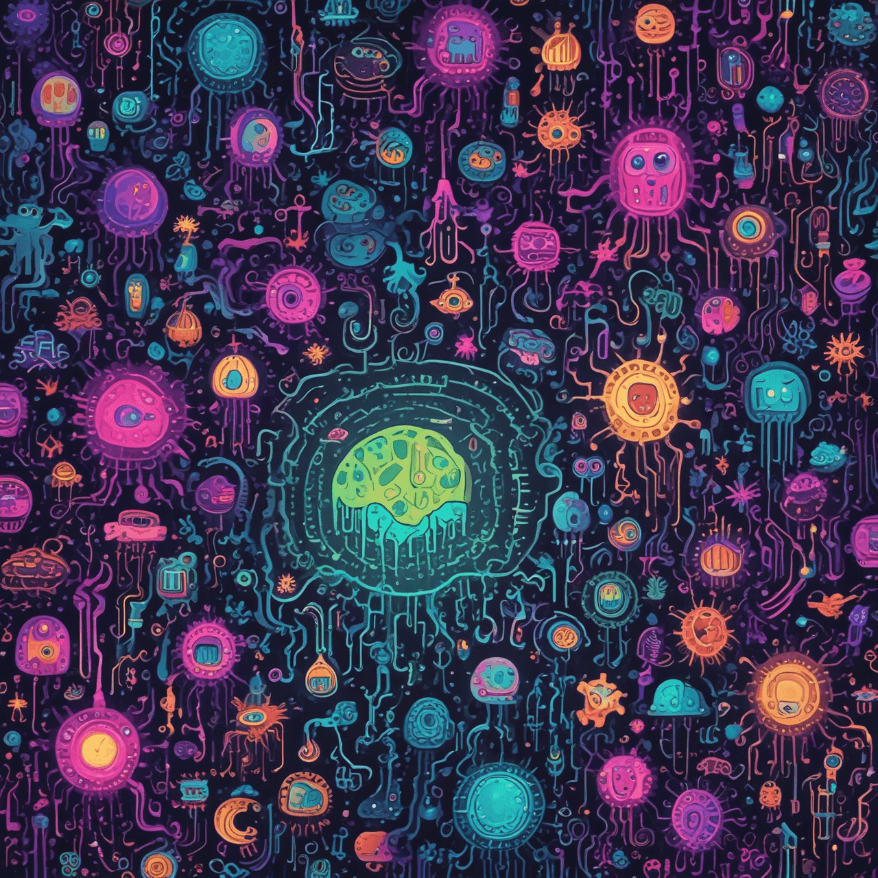 Microbe Mayhem game banner