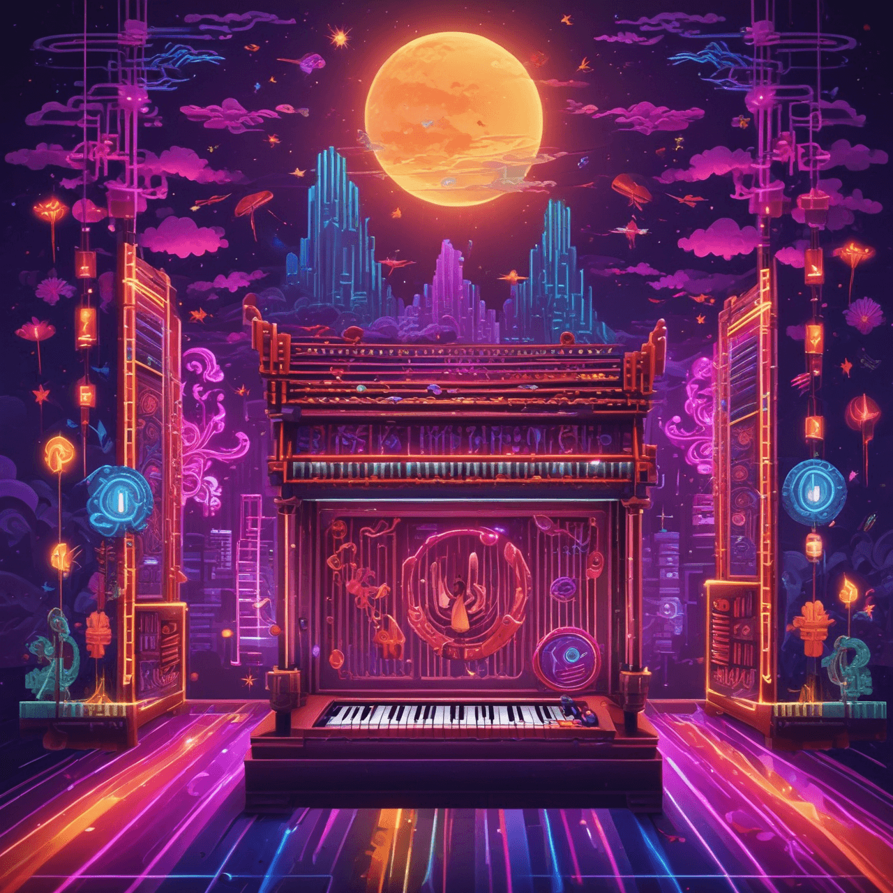 Rhythm Runner Quest game banner