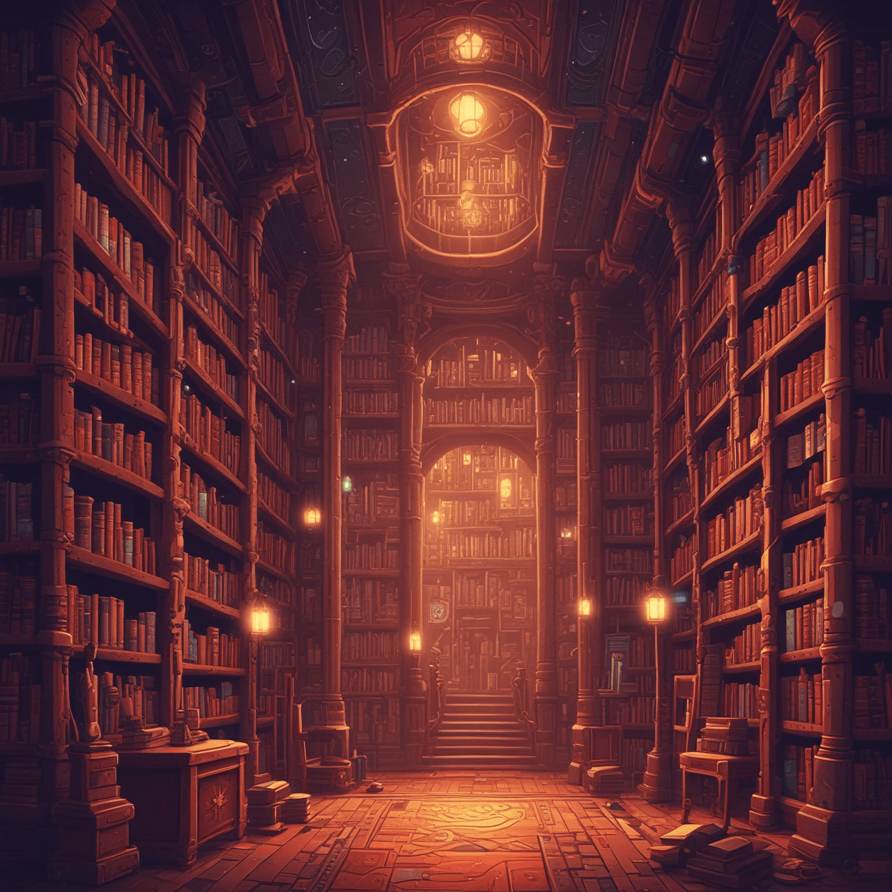 Literary Labyrinth Run game banner