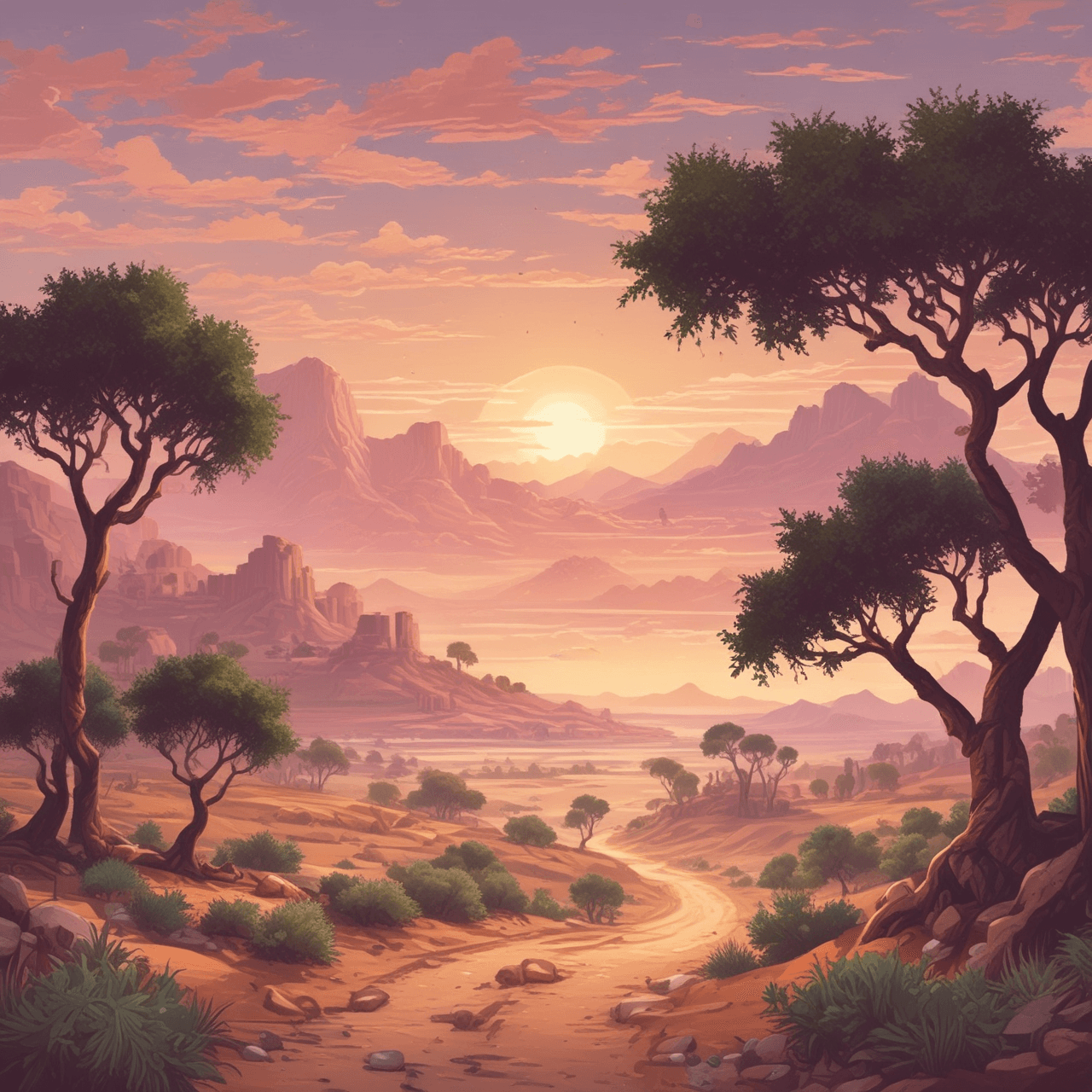 Isaiah 53:4-6 Runner game banner