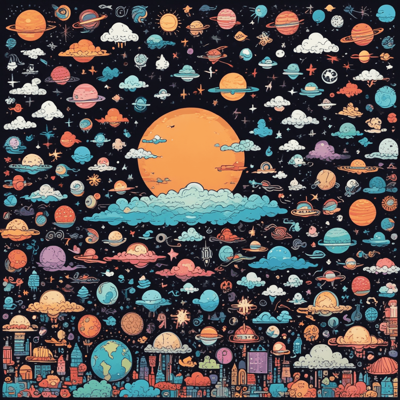 Science Cloud Hop game banner