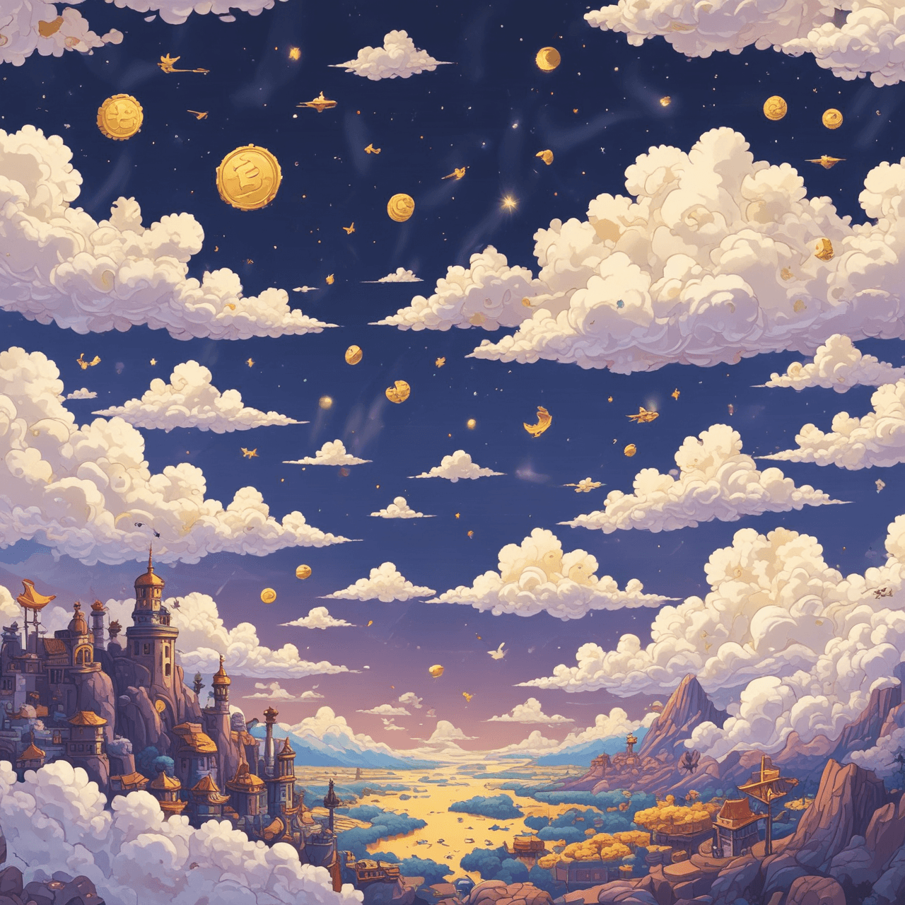 Credit Cloud Climb game banner