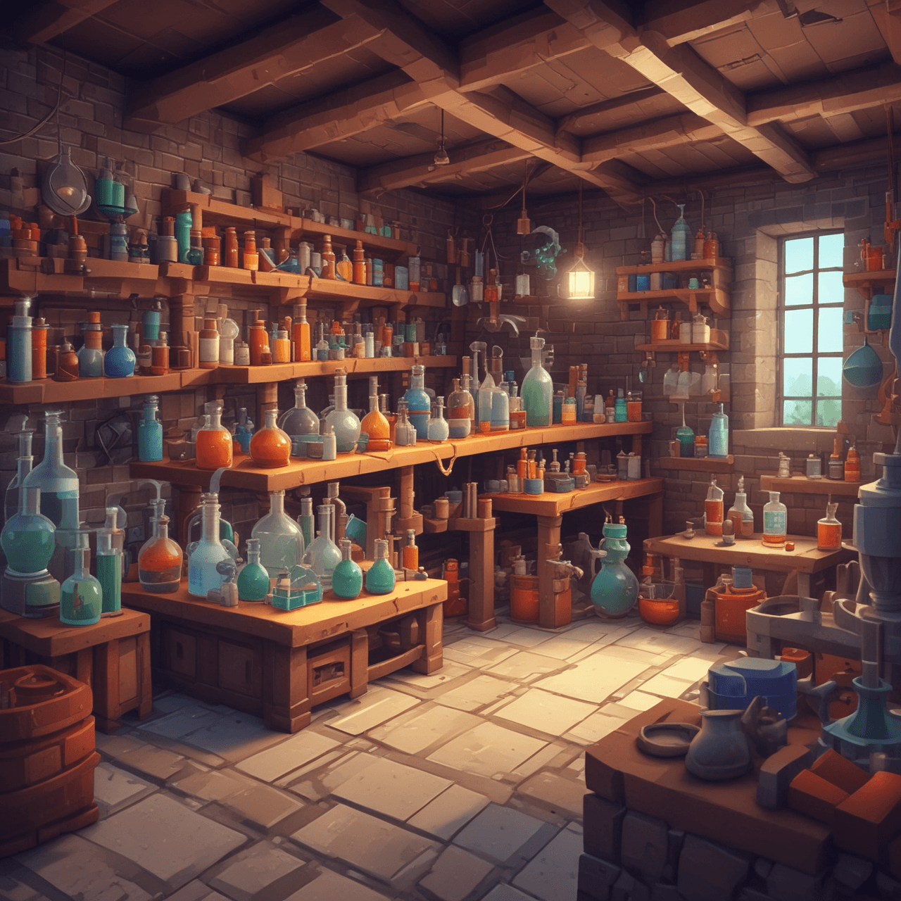 Minecraft Chemical Quiz Adventure game banner