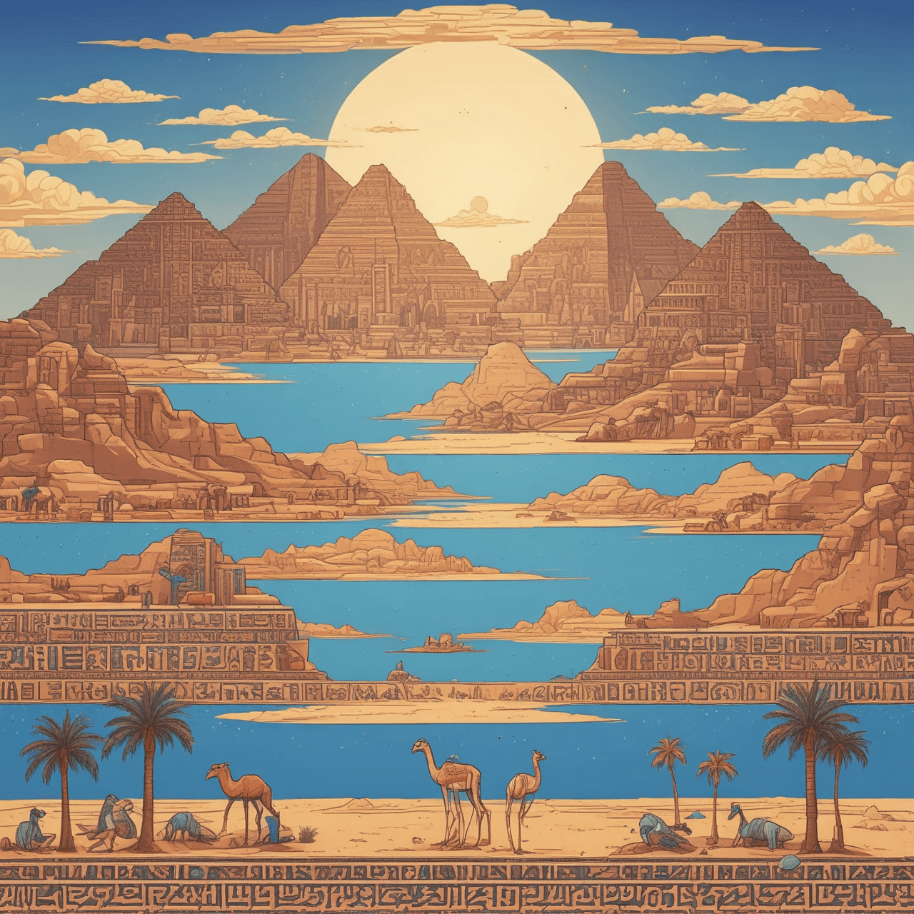 Abraham's Ancient Race game banner