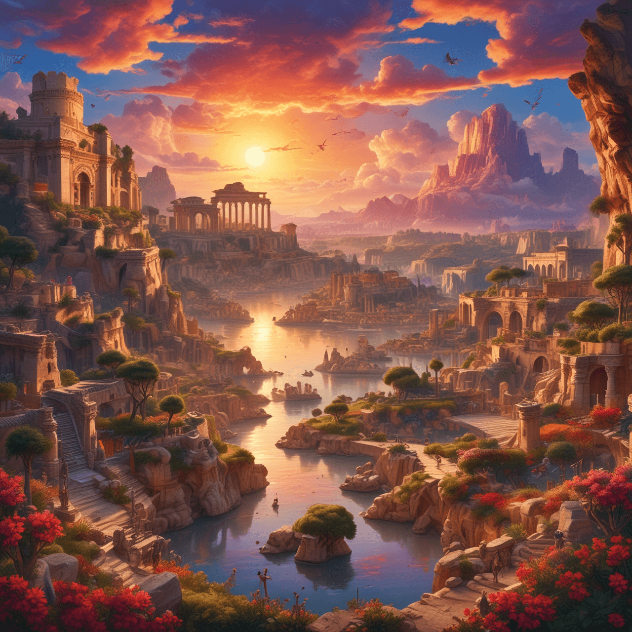 Roman Jump game banner