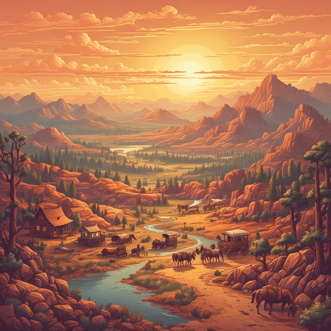 Manifest Destiny Dash game banner