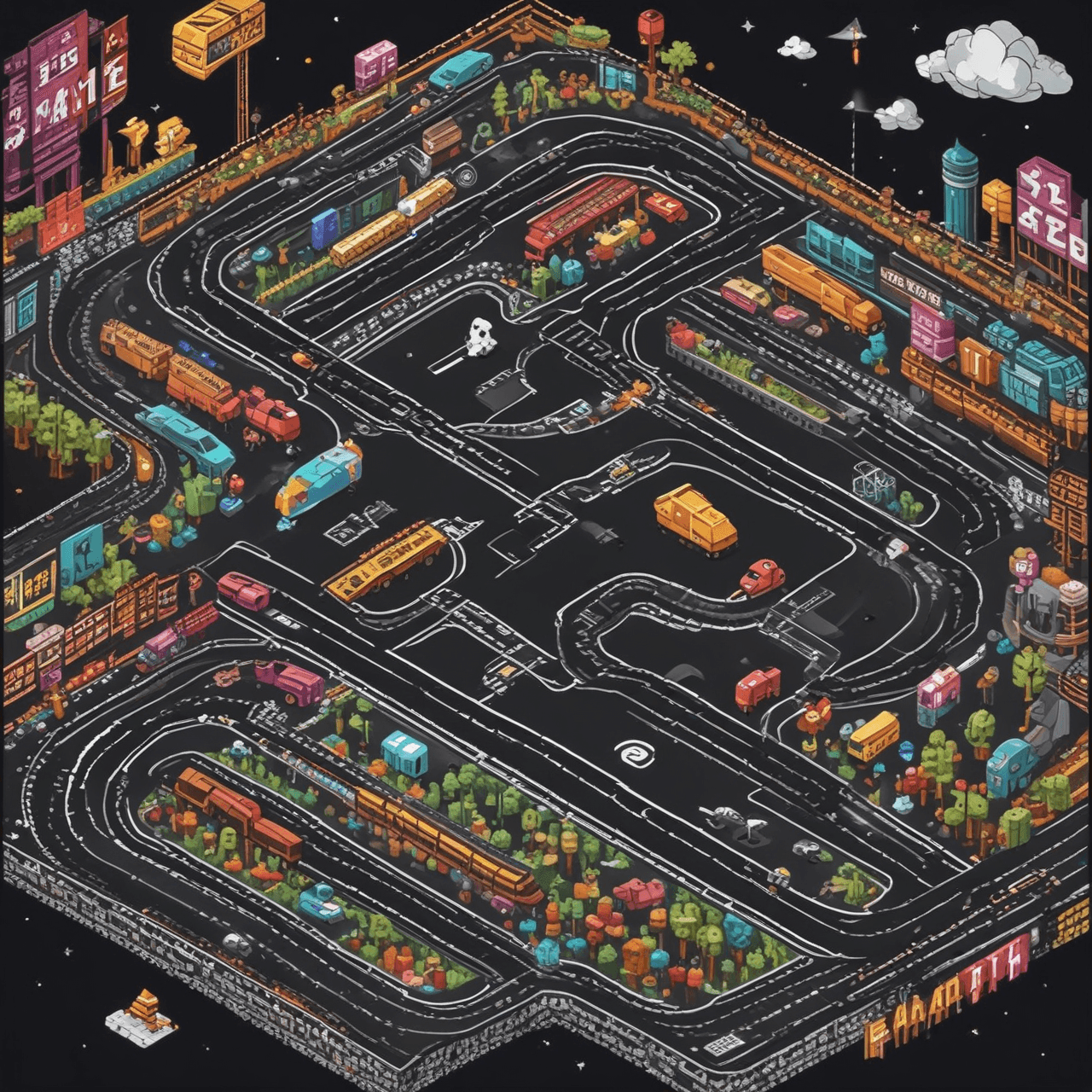 Math Mania Race game banner