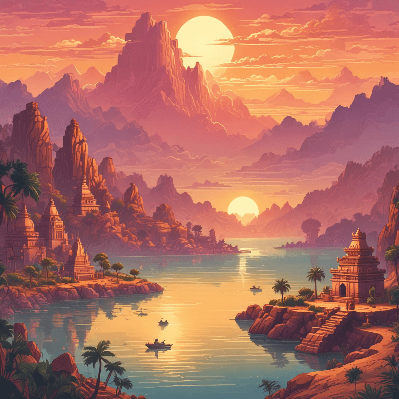 Vedic Chariot Race game banner