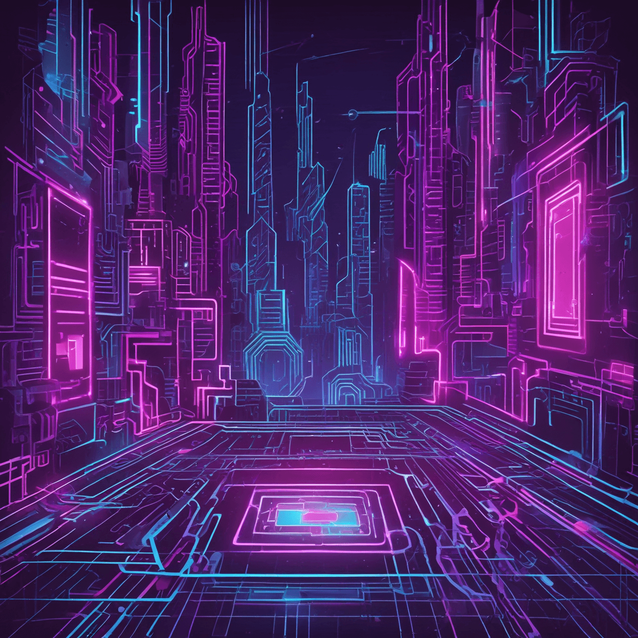 Math Jetpack Cyberpunk game banner