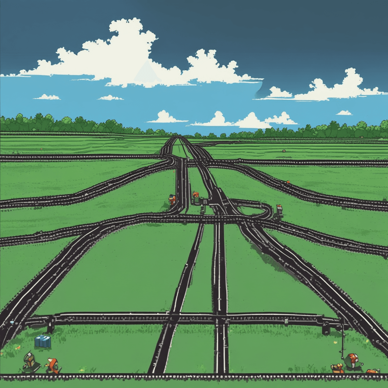 Math Track Stars game banner