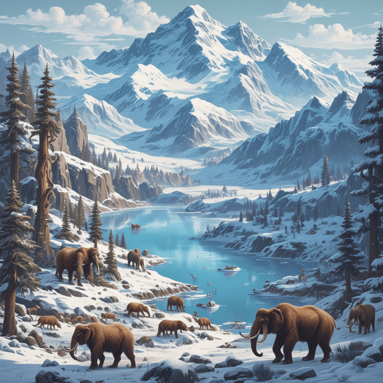 Glacial Gauntlet Quiz game banner