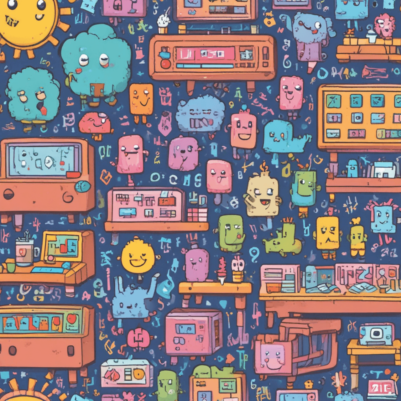 Cute Symbol Sprint game banner