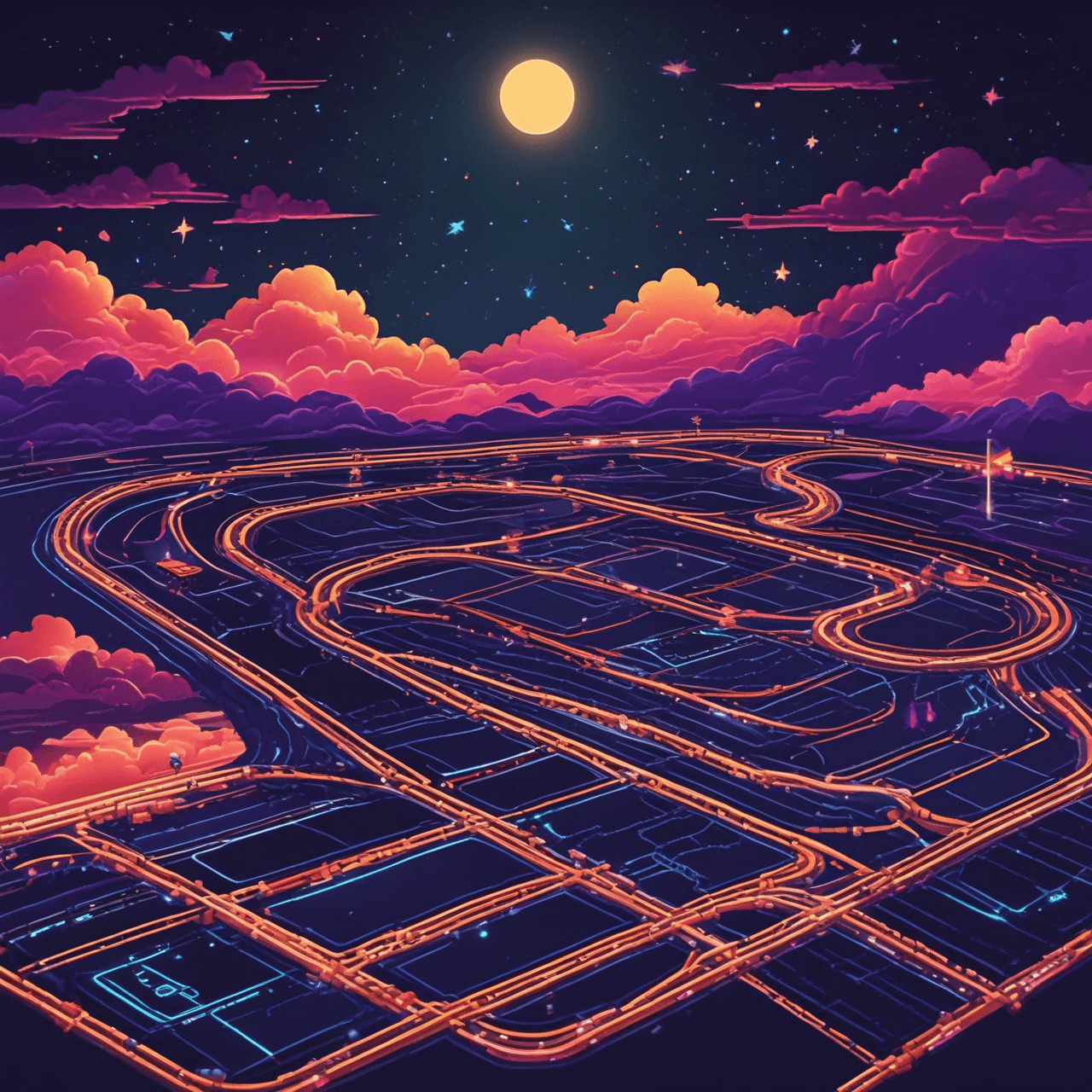 LCM Racer game banner