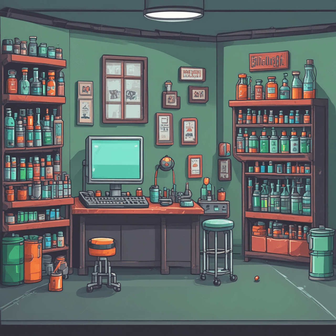 Chem Lab Sprint game banner