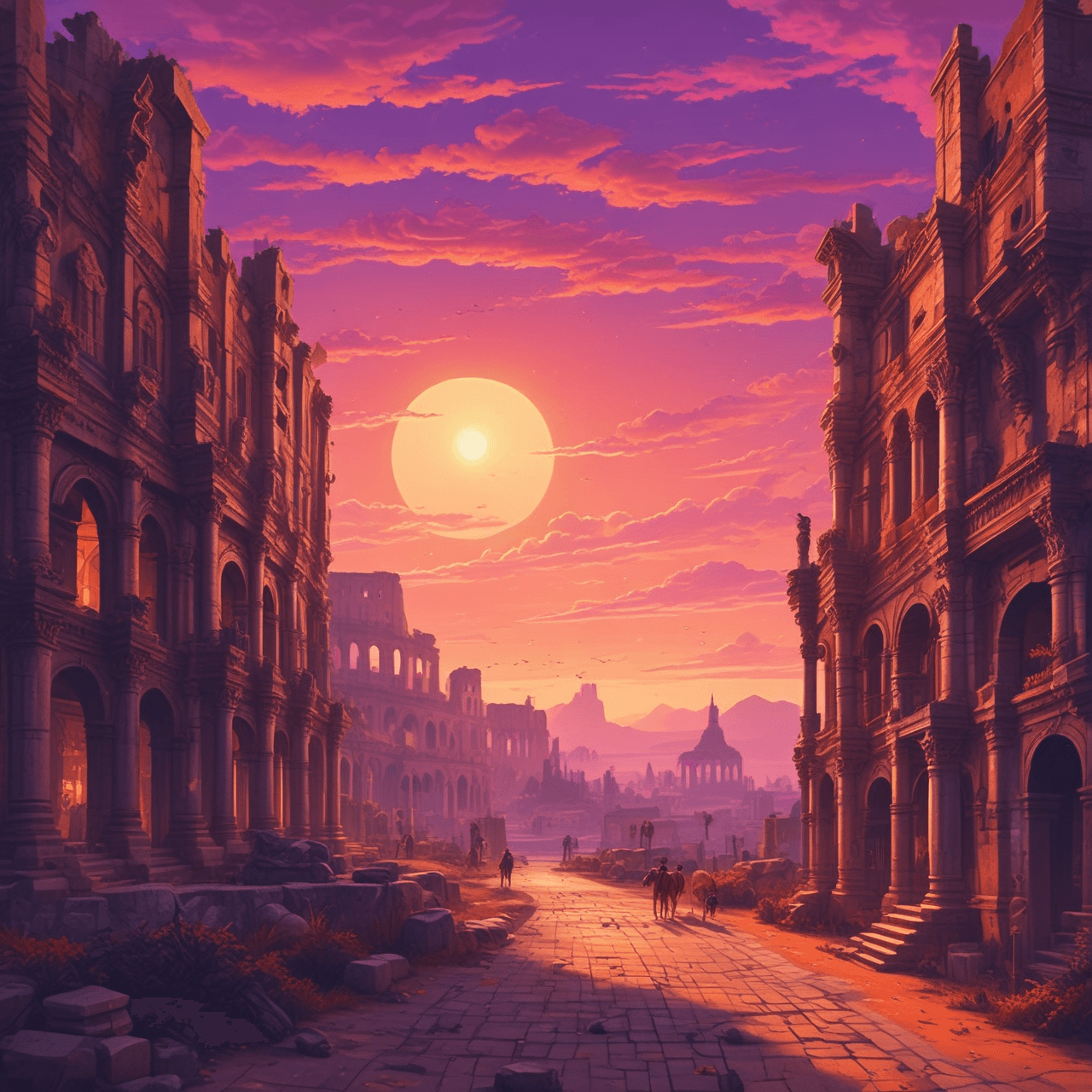 Roman Empire Run game banner