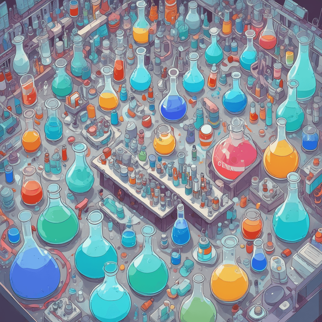 Chemistry Cloud Hop game banner