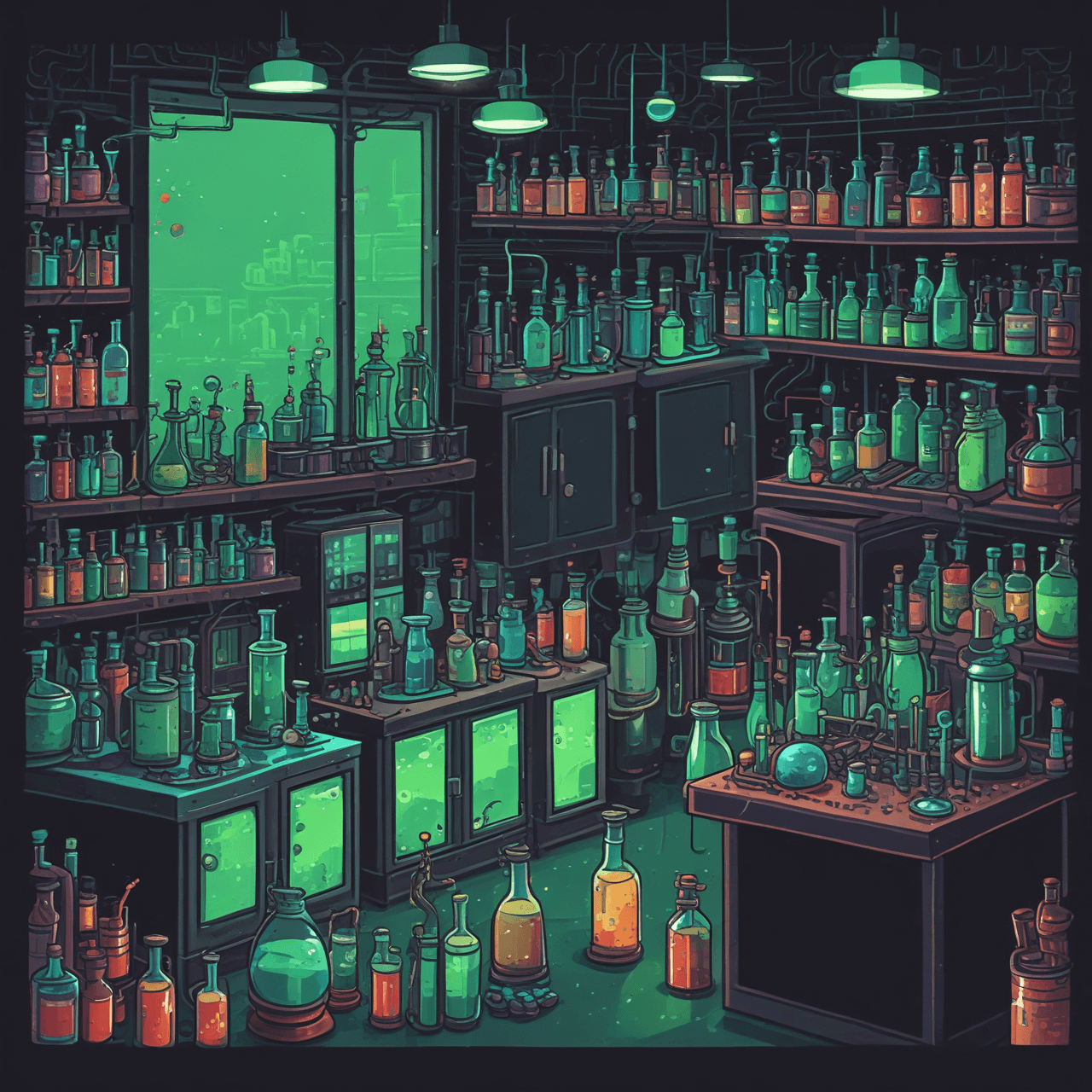 Chemistry Run Quiz game banner