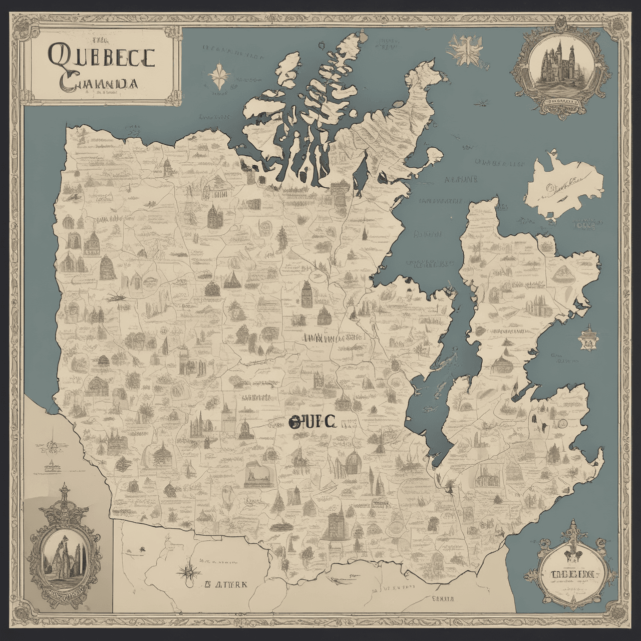 Course d'Histoire Québécoise game banner
