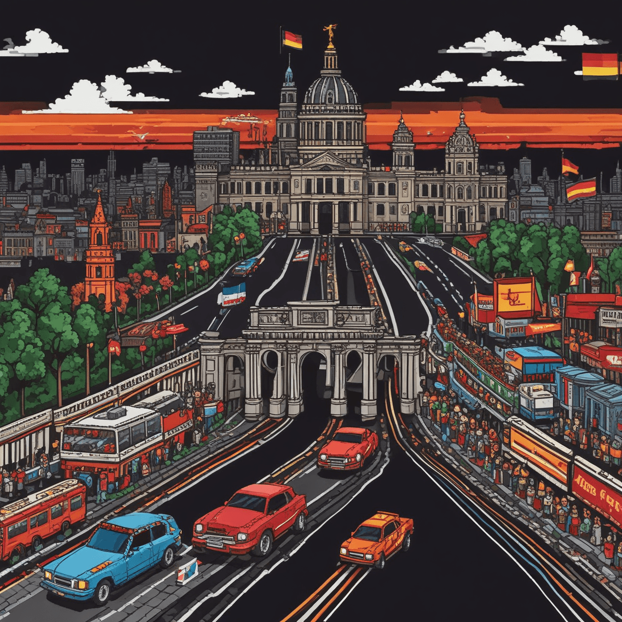 Wortschatz Rennen game banner