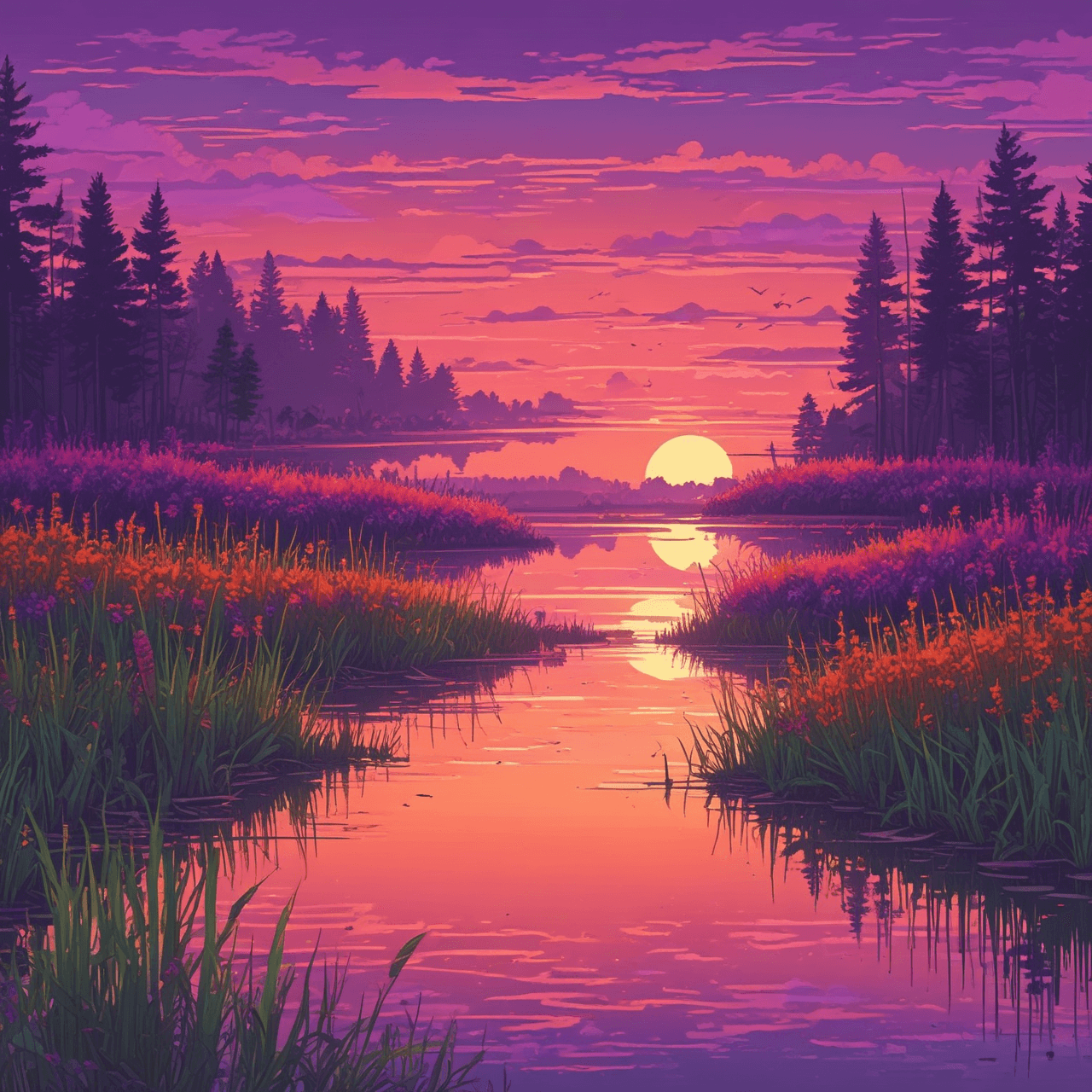 Wetlands Quiz Flight game banner