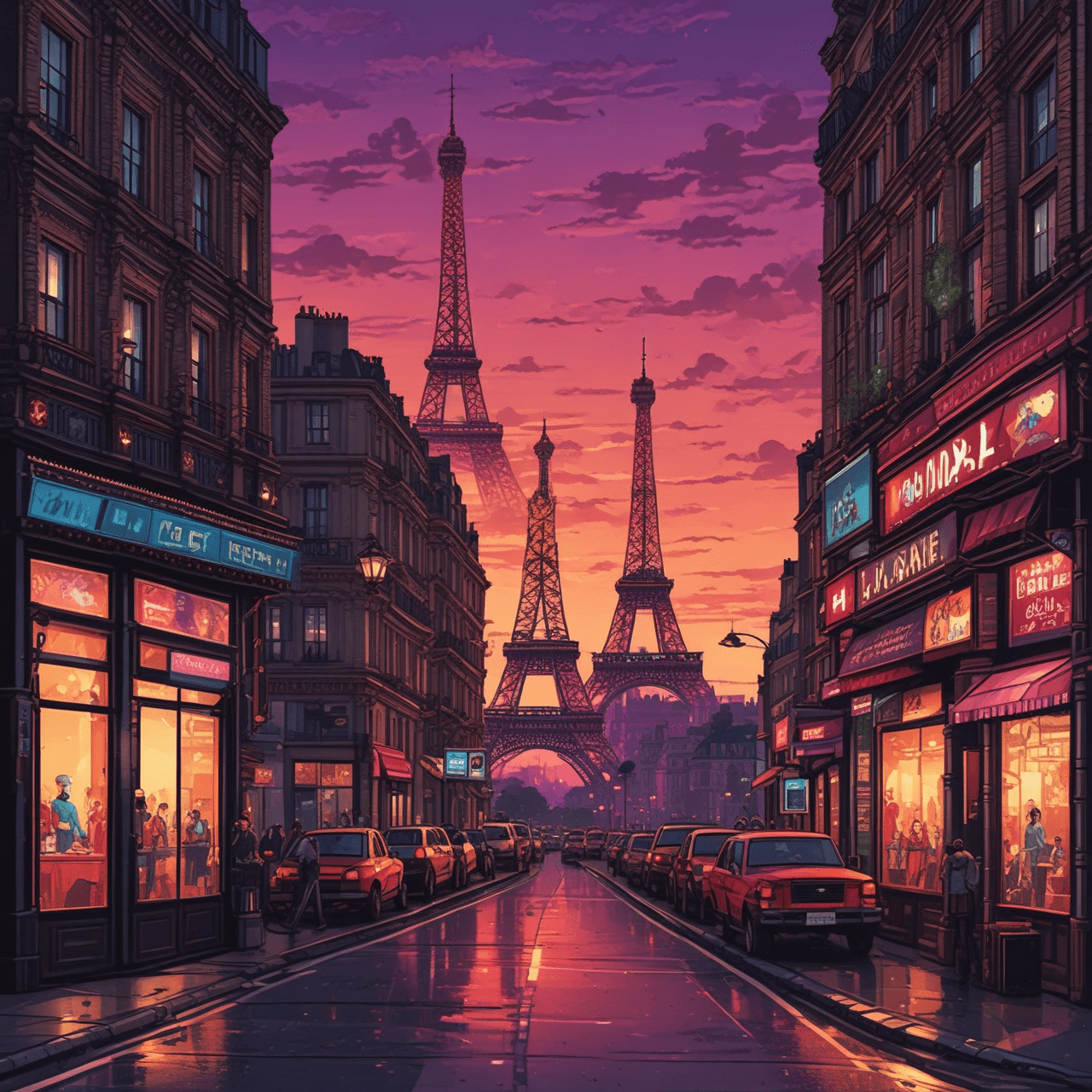 French Phrase Runner game banner