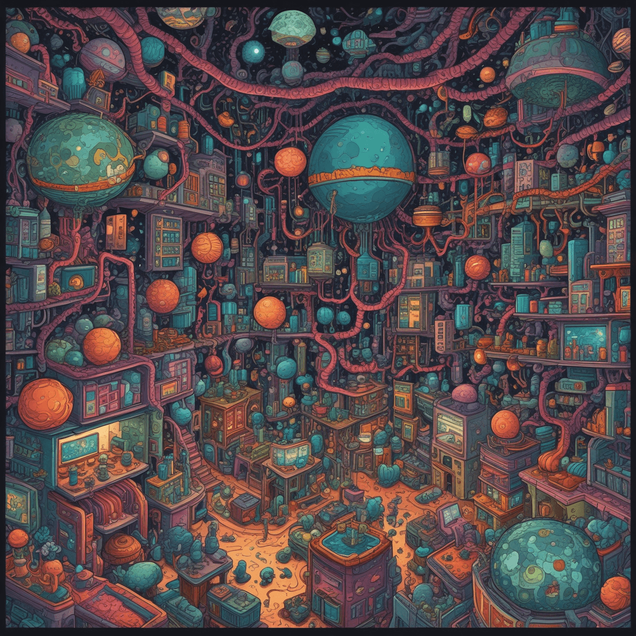 Cellular Jetpack Adventure game banner