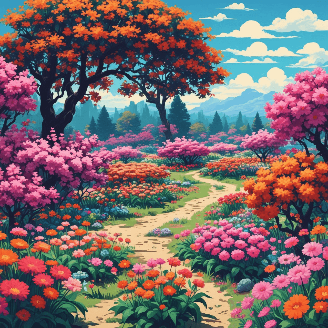 Floral Frenzy game banner