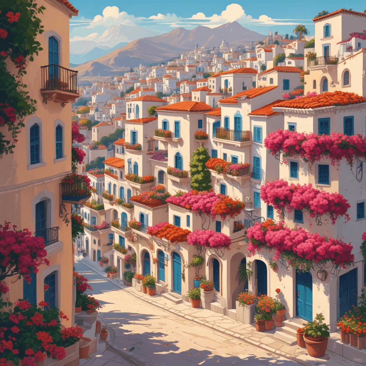 Español City Run game banner